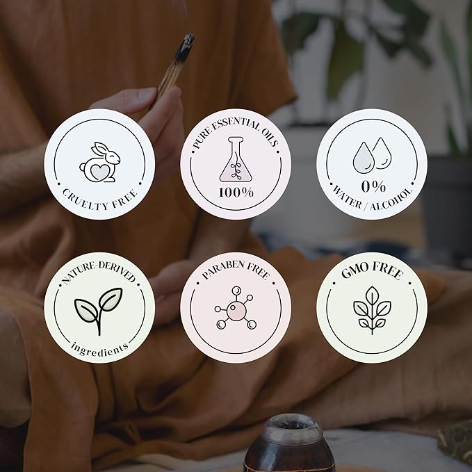 Santal Essential Oils for Diffusers for Home, Nature-derived Sandalwood Essential Oils, Long-Lasting & Family-Friendly Diffuser Oils Scents, IFRA Certified, Cold Air & Ultrasonic - 16 oz