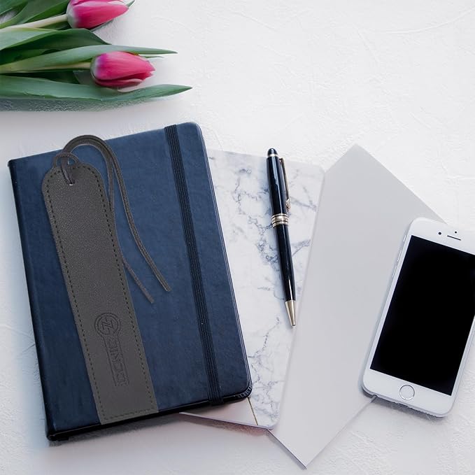 PU Leather Desk Mat| Premium Mouse Pad with Bonus Coaster | Stylish, Durable, Waterproof Mouse Pad for Office & Home (Steel Grey, XXL - PU Gift Set)