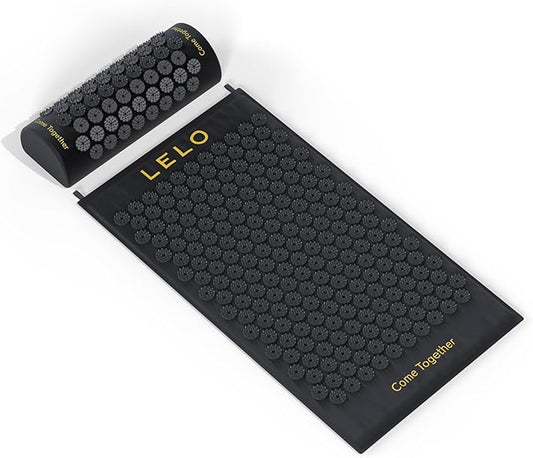 LELO Acupressure Mat – Designed for Relaxation and Stress Relief, Perfect for Back, Neck & Shoulders Muscles, Premium Wellness Acupuncture Massage Mat and Pillow Pillow – Stress & Tension Relief
