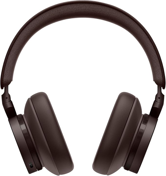 Bang & Olufsen Beoplay H95 Premium Comfortable Wireless Active Noise Cancelling (ANC) Over-Ear Headphones with 38 Hours Battery Life and Protective Carrying Case, Chestnut
