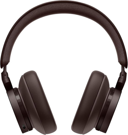 Bang & Olufsen Beoplay H95 Premium Comfortable Wireless Active Noise Cancelling (ANC) Over-Ear Headphones with 38 Hours Battery Life and Protective Carrying Case, Chestnut