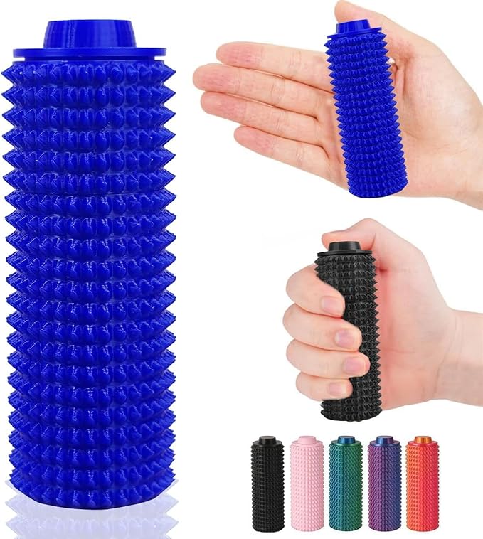 Little Ouchies Fidget Toy, Spike Roller Toy, Adults Pain stim Fidget Toy, Sensory Toy for Anxiety Relief Skin Picking, Press and Rotate Adults Spiky Sensory Toys, Portable ADHD Toys, Novelty Gifts
