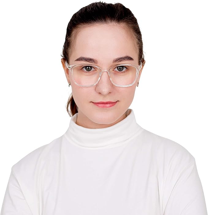 LifeArt Blue Light Blocking Glasses, Anti Eyestrain, Computer Reading Glasses,TV Glasses for Men and Women