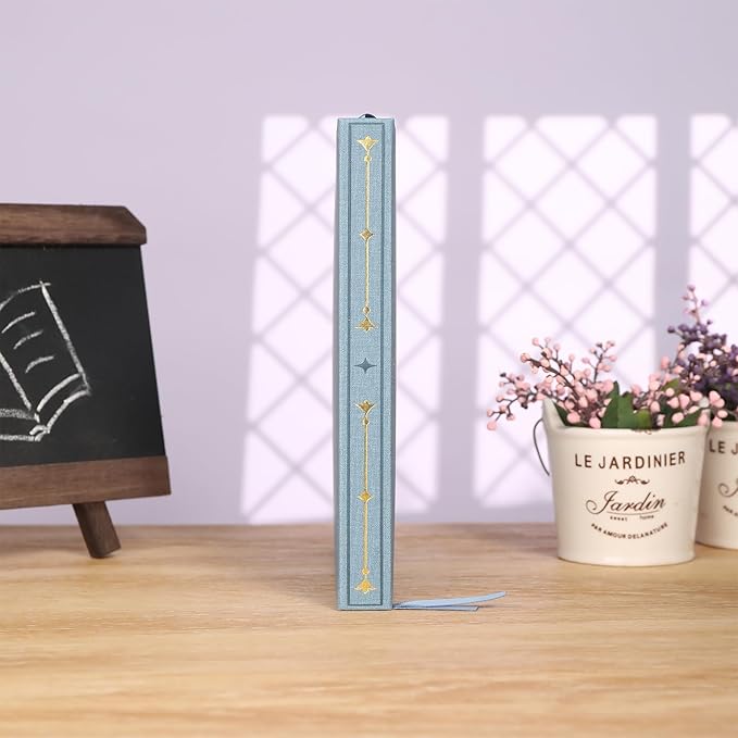 TIEFOSSI Dotted Journal Notebook, Dot Grid Notebook for Women Men, Hardcover PU Leather Journal, 160 GSM Thick Paper, 160 Numbered Pages with Gold Edges, 8 x 8 Square Diary