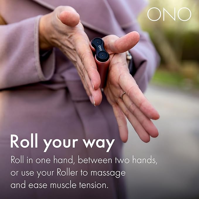 ONO Roller - Handheld Fidget Toy for Adults | Help Relieve Stress, Anxiety, Tension | Promotes Focus, Clarity | Compact, Portable Design