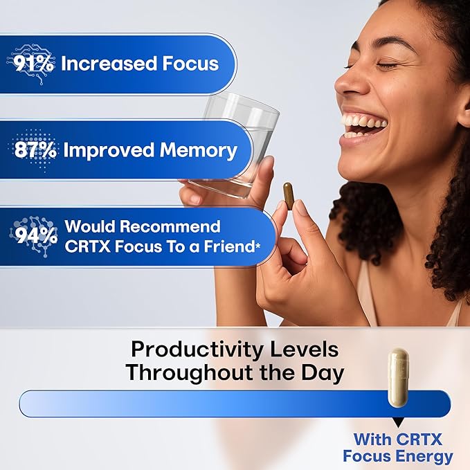 Nootropic Strongest Focus Supplement - Clinically Backed Ingredients Made in USA - Scientifically Backed Doses - Supplement for Brain Fog - AlphaGPC, Lions Mane, Rhodiola and More 10:1 90 Capsules