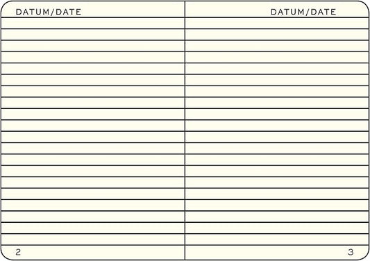 LEUCHTTURM1917 - Notebook Hardcover Medium A5-251 Numbered Pages for Writing and Journaling (Ink, Ruled)