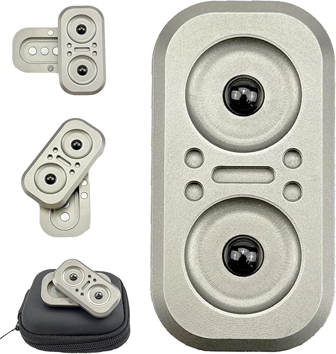 Owl Metal Poker Fidget Slider, Stress Relief Clicker, EDC Hand Toy