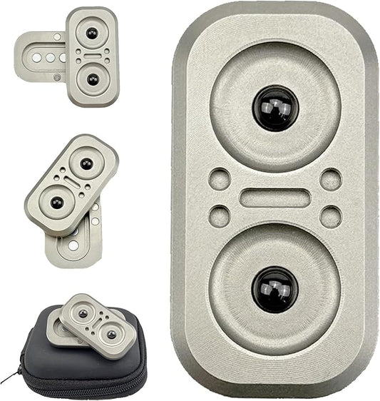 Owl Metal Poker Fidget Slider, Stress Relief Clicker, EDC Hand Toy