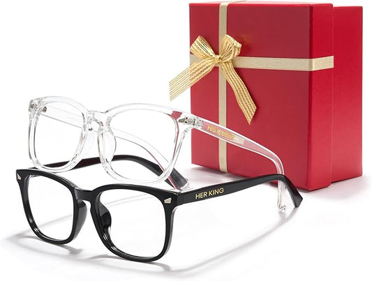 Cyxus Blue Light Glasses for Men Women Reduce Eye Strain UV Blocking for Computer Screen 8082