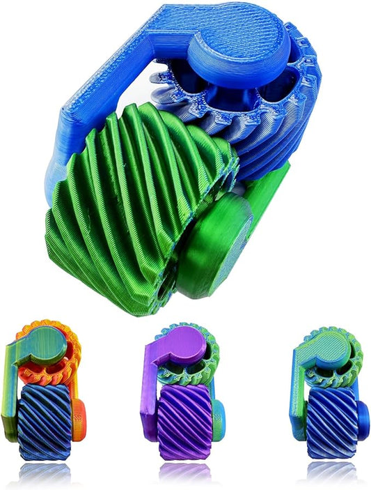 Fidget Spinner 3D Printed Toys Gears,Fidget Toys for Kids Adults, Sensory Toys for Anxiety Stress Relief,Pocket Mini Fidget Toy, Novelty Gifts for Friends,Party Favors for Kids Adults,Classroom Prizes