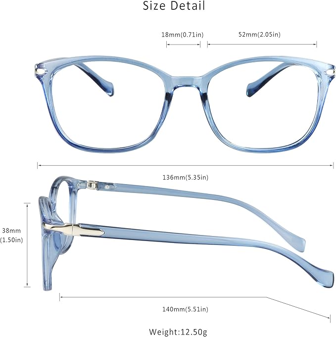 LifeArt Blue Light Blocking Glasses, Anti Eyestrain, Computer Reading Glasses,TV Glasses for Men and Women