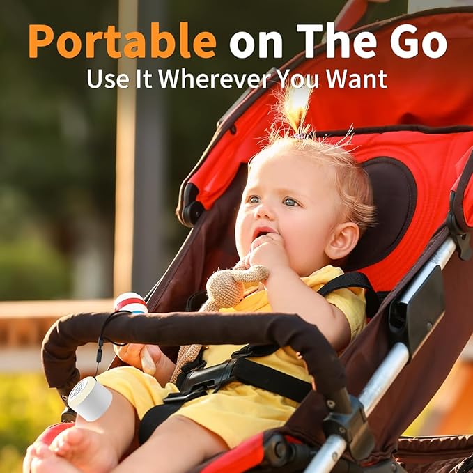 Soothing Sounds White Noise Machine Portable Sleep Machines with 30 Relaxing Sounds 12 Color Options 5 Adjustable Brightness 32 Volume Levels 4 Timer for Baby and Adult Perfect for Home Travel Office