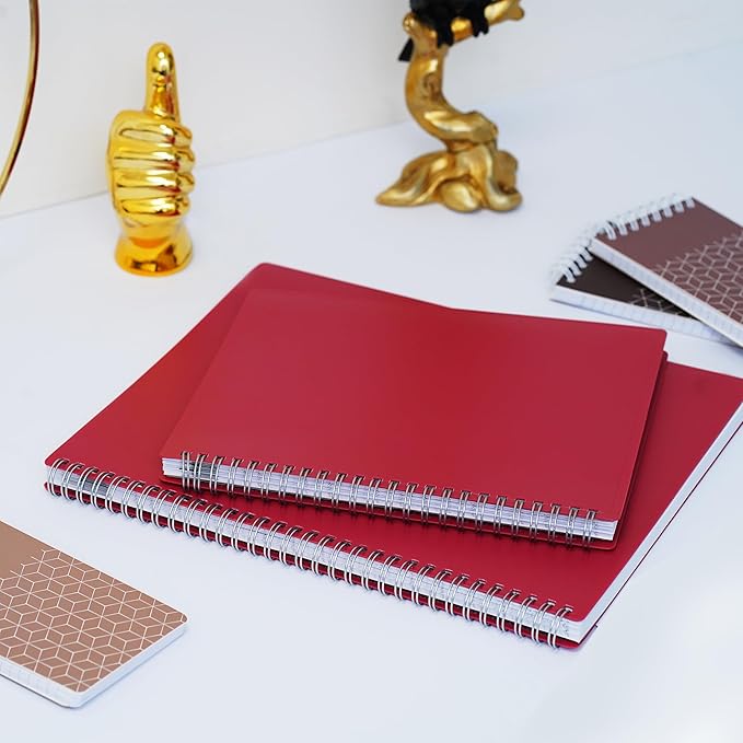 Ensight 2026 Appointment Book & Planner Ensight 6.5 x 8.5 inches Large Tabbed Daily Hourly Weekly Planner Schedule Book 30 Minute time Slots Business & Personal Planner Jan 2026 Dec 2026 Maroon