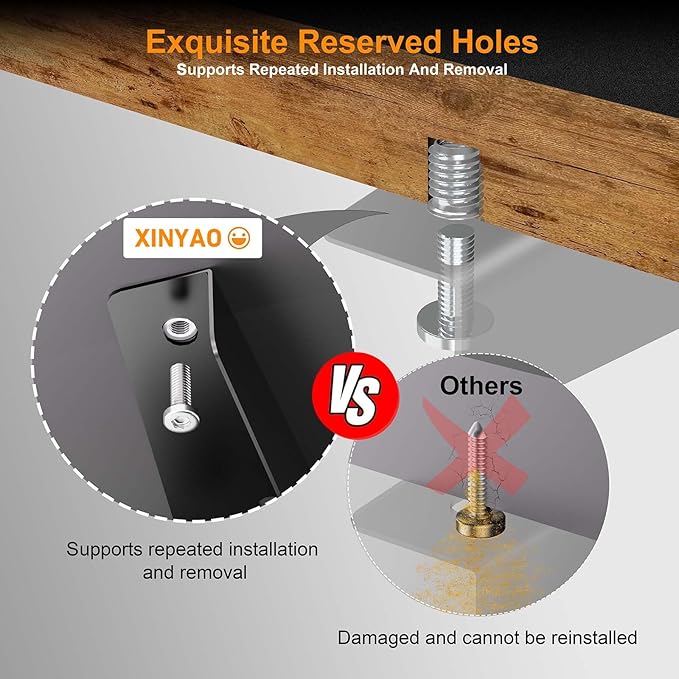 XINYAO Electric Standing Desk with 5 Drawers, 55x24 Inch Height Adjustable Sit Stand Up Desk with Storage Support 290lbs Ergonomic Rising Table with Wheels for Home Office