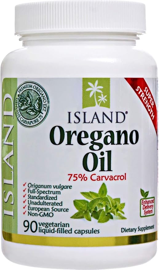 Oregano Oil Capsules, Organic Ingredients - Super-Strength, Grown in Spain, 90-ct Liquid-Filled - Organic Oil of Oregano Capsules with Enhanced Delivery
