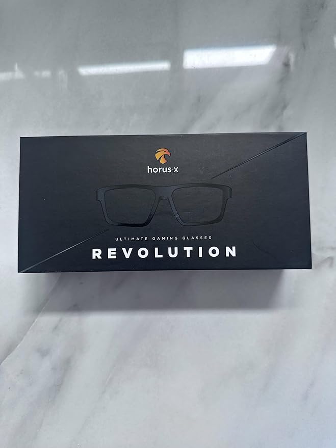 Horus X - Gaming Glasses | Blue Light Blocking Computer Screen Glasses | Anti Fatigue & Eyestrain for Men and Women