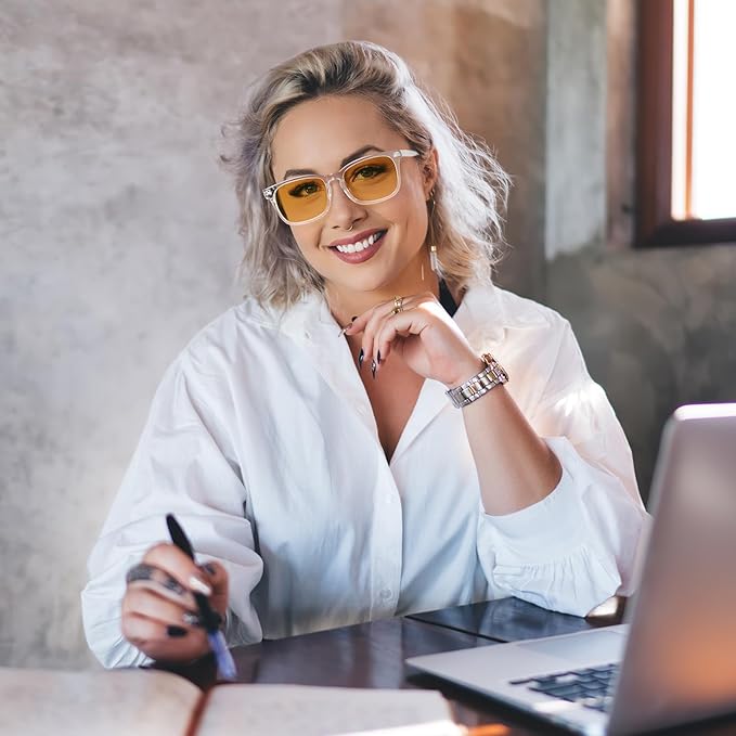 Okany Blue Light Blocking Glasses Gaming Computer Glasses Powerful Professional Screen Filter