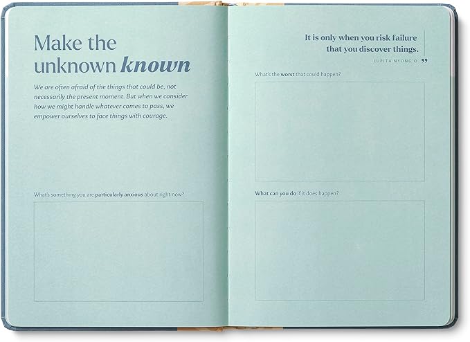 Compendium – Calm Every Day Guided Journal: A Daily Practice for Self-Care and Mindfulness – A 5-Minute a Day Personal Growth Notebook – An Inspiring Daily Journal for Forming New Habits