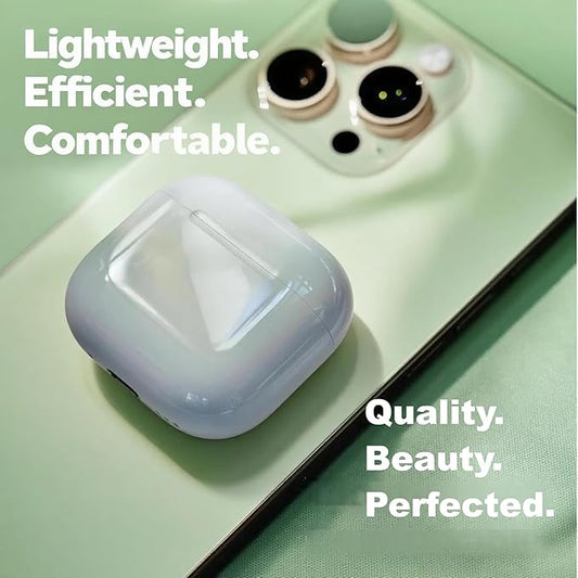 Wireless Charging Case Replacement Compatible with AirPod Pro 1st & 2nd Generation, Upgraded Replacement Charger case with Air Pod Pro 2, Upgraded Blue-Tooth Pairing Sync Button