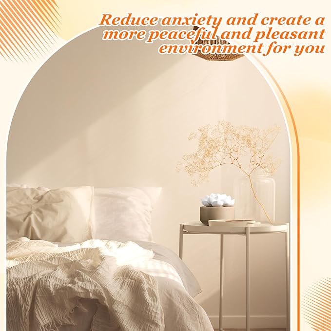 Honeydak 2 Pcs Flower Essential Oil Diffuser Stone White Ceramic Porcelain Passive Oil Diffuser Improves Sleep and Relieves Stress Non-Electric Handmade Decorative Tabletops for Desk (Fresh Syle)