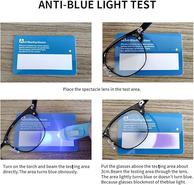 Half frame Retro Semi Rimless Clear Lens Glasses Blue Blocking Eyewear For Men Women (4 pack Reading 1.5 x)