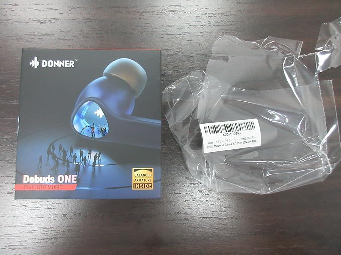 Donner Wireless Earbuds Noise Cancelling, Bluetooth 5.2 Earphones with ENC for Clear Calls, 12mm Drivers & Balanced Armature, App for Custom EQ, 32H Playtime, Fast Charging - Dobuds ONE, Blue