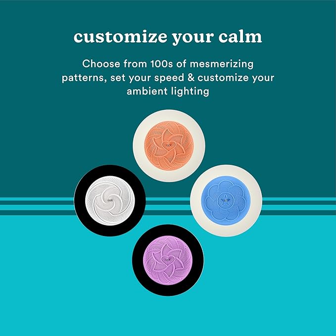 Homedics Drift Sandscape, Perpetual Motion Machine, Zen Garden, Meditation Accessories, Decorative Sandscape, Bluetooth, iOS, Android, by Homedics (16 Inch (Medium), Cream)