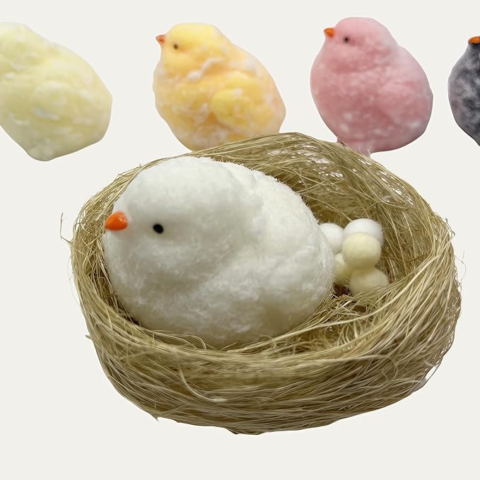5 Pcs Taba Squishy Chick,Taba Squishy Toys,5 Color Chicks Sensory Toys,Soft Tabba Squishys Stress Relief Squeeze Toy