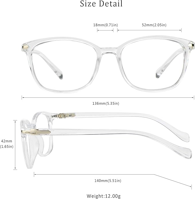 LifeArt Blue Light Blocking Glasses, Anti Eyestrain, Computer Reading Glasses,TV Glasses for Men and Women