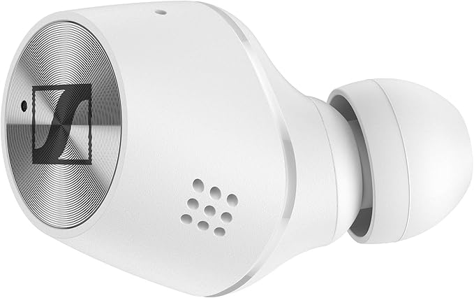 Sennheiser Consumer Audio Momentum True Wireless 2 - Bluetooth Earbuds with Active Noise Cancellation, Smart Pause, Customizable Touch Control and 28-Hour Battery Life - White (M3IETW2 White)