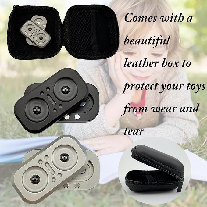 Owl Metal Poker Fidget Slider, Stress Relief Clicker, EDC Hand Toy