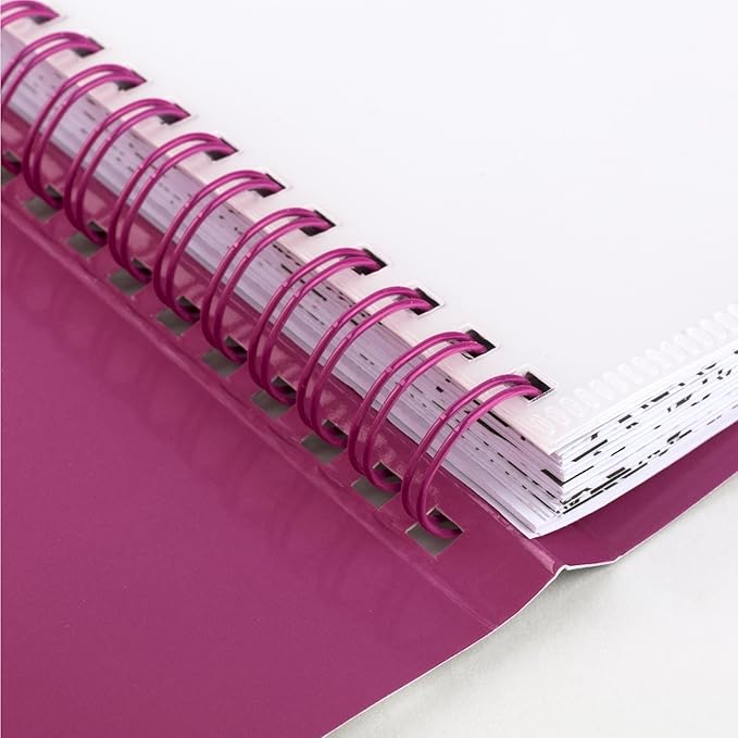 Cambridge 2026 Appointment Book Planner, Weekly & Monthly, 8-1/2" x 11", Large, Hourly, FloraDoodle, White and Black (589-905-26)