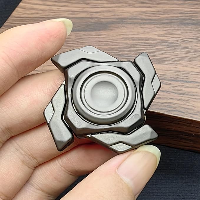 EDC Fidget Sliders Mini Open Armor Spinning Top Fidget Toys Stress Relief for Adults Magnetic Metal Toys Anxiety and Stress Relief Fidget Spinner Gift
