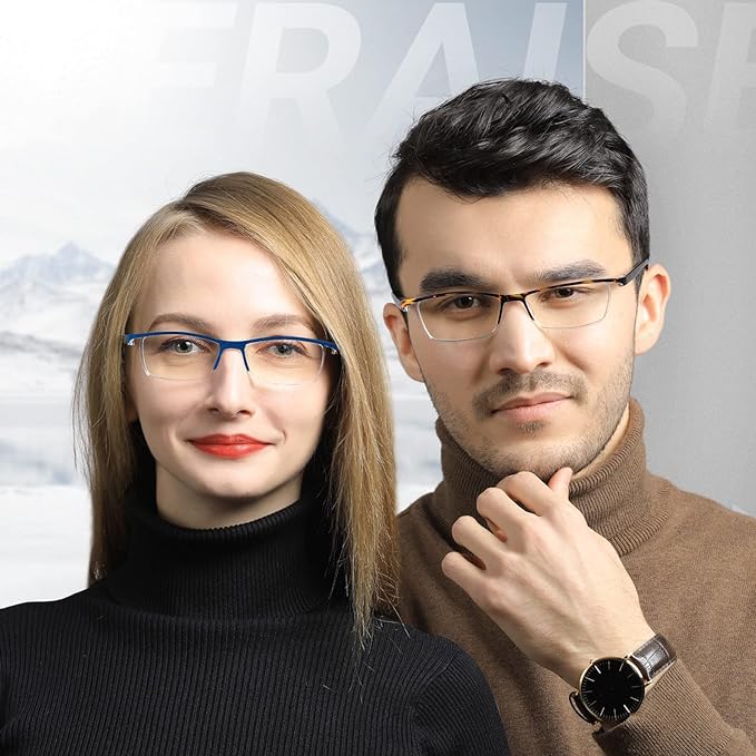 TERAISE Fashion Anti-blue light Reading Glasses Men Women Computer Reader