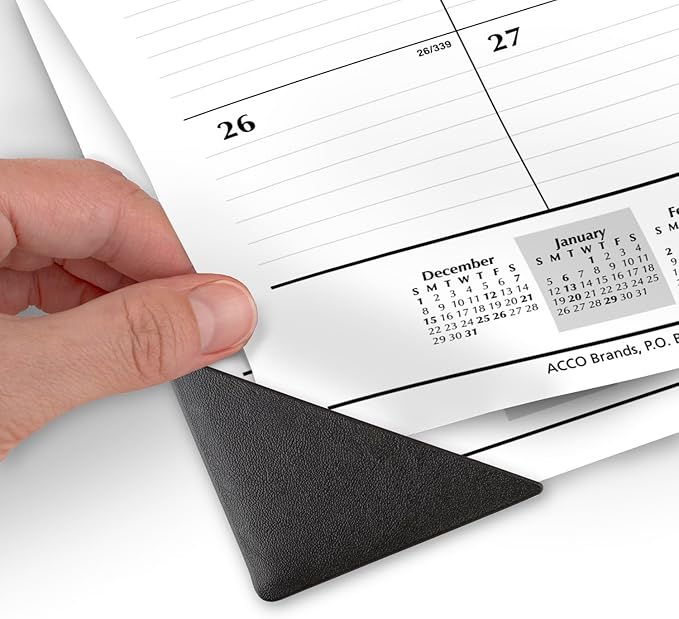 AT-A-GLANCE 2025 Desk Calendar, 3 Pack, Desk Pad, 21-3/4" x 17", Large, Ruled Blocks, Monthly (SK250025)