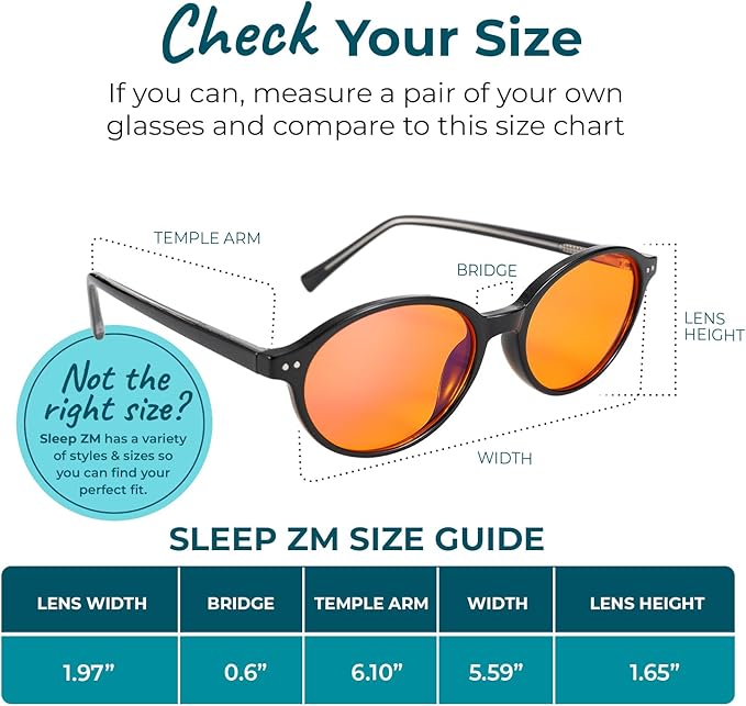 Blue Light Blocking Glasses for Women + Men - Better Sleep + Anti Eye Strain Protection - Computer Screens & Gaming