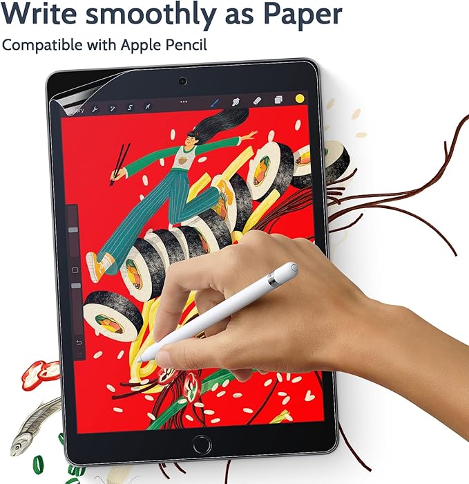 2pack Anti Blue Light Screen Protector Compatible with iPad Pro 12.9 Inch 2022/2021/2020/2018 (6th/5th/4th/3rd Generation), HD Clear Eye Protection Matte Anti Glare iPad 12.9 In Screen Film Cover