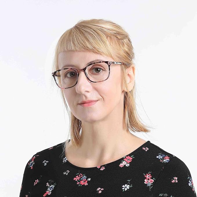 LifeArt Blue Light Blocking Glasses, Anti Eyestrain, Computer Reading Glasses,TV Glasses for Men and Women