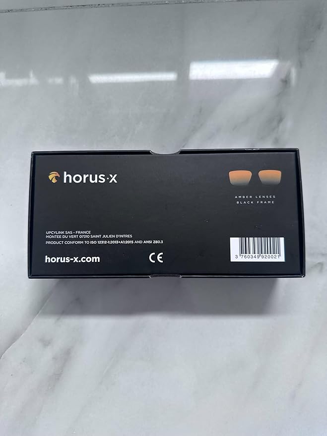 Horus X - Gaming Glasses | Blue Light Blocking Computer Screen Glasses | Anti Fatigue & Eyestrain for Men and Women