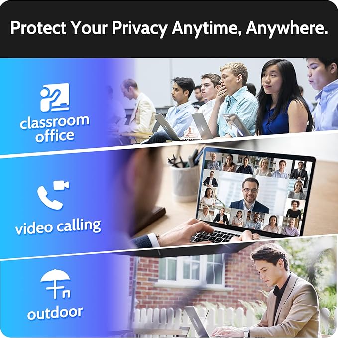 Magnetic Privacy Screen for MacBook Pro 14 Inch (2021-2024, M1, M2, M3, M4), Removable Matte Blue Light Glare Filter for Mac Pro 14.2" Laptop Computer