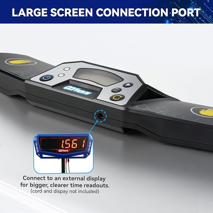 Speed Cube Timer, Cube Race Stack Competition Accuracy to 0.001 Seconds, Speed Stacks Timer with Display, Great Gift for Boys and Girls