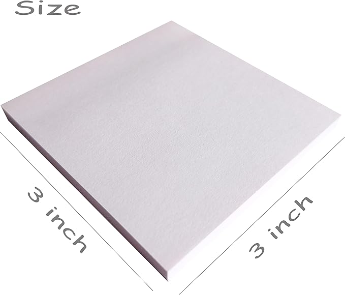 Sticky Notes 3x3 Inches (12 Pads/Total 720 Sheets), Morandi Colors Cute Sticky Notes Bulk, Easy to Post,Super Sticking Power Memo Pads for Home, Office