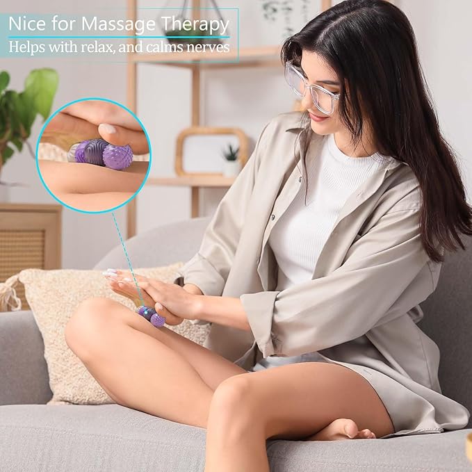 Silicone Magnetic Balls Fidget Toys for Adults & Teens,4PCS Stress Relief Sensory Toys for Autism ADHD Anxiety,Fun Textures Gadgets,Office Desk Toy,Stocking Stuffer for Men Women Teen Gift