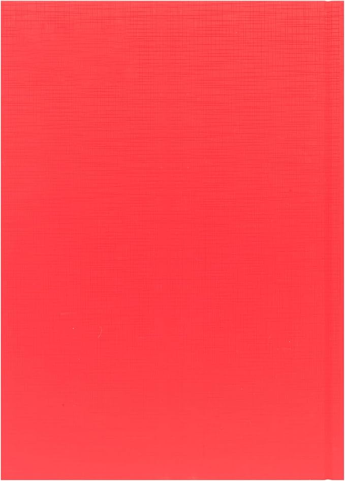 Collins 'Essentials' 12 Month Mid/Academic Year Planner, July 2025-July 2026 - ESSA41M.15-2526 - Day-to-Page Appointments Diary, A4 Hard Cover, Red