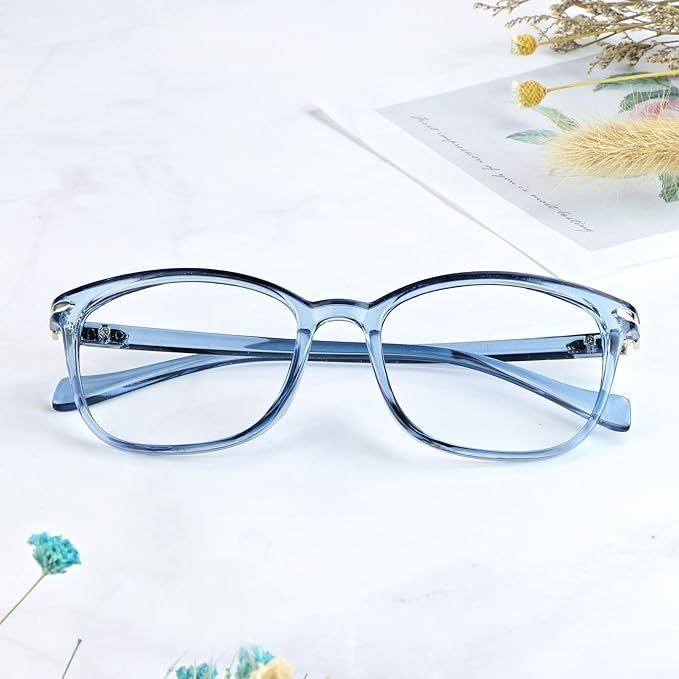 LifeArt Blue Light Blocking Glasses, Anti Eyestrain, Computer Reading Glasses,TV Glasses for Men and Women