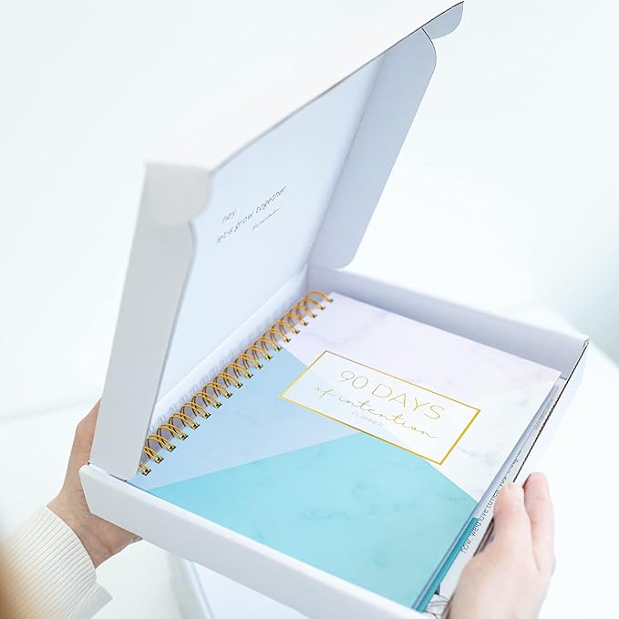 Pland Studio All-In-One 90 Day Goal Planner, Quarterly Planner, Guided Journal with Prompts, Daily Journal Notebook and Hourly Planner! Fitness, Self Care Wellness, Productivity, Mental Health, ADHD, Gratitude Journal