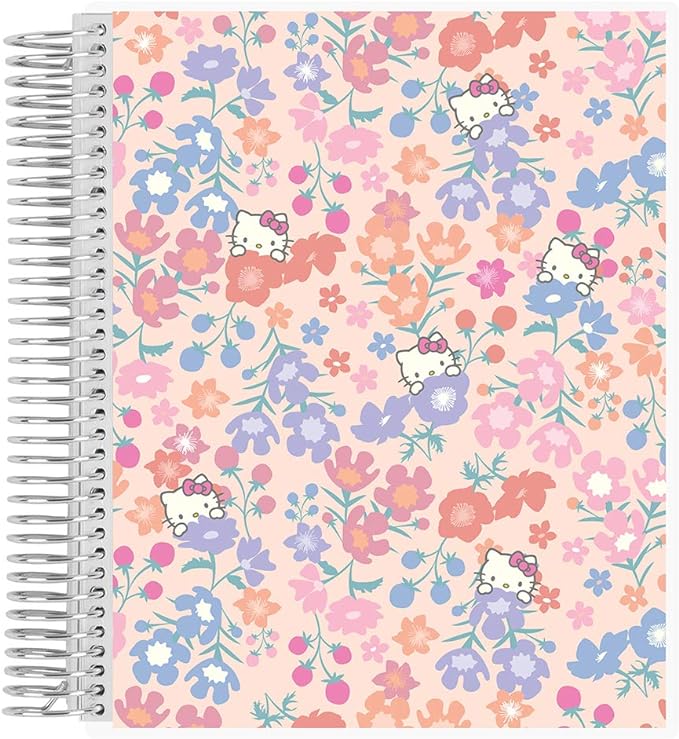 Erin Condren Spiral Bound Dot Grid Journal Notebook, Bullet Journal with 160 Pages, Thick Paper for Planning, Sketching, Note Taking, Journaling and Organizing