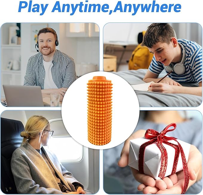 Little Ouchies Fidget Toy, Spike Roller Toy, Adults Pain stim Fidget Toy, Sensory Toy for Anxiety Relief Skin Picking, Press and Rotate Adults Spiky Sensory Toys, Portable ADHD Toys, Novelty Gifts