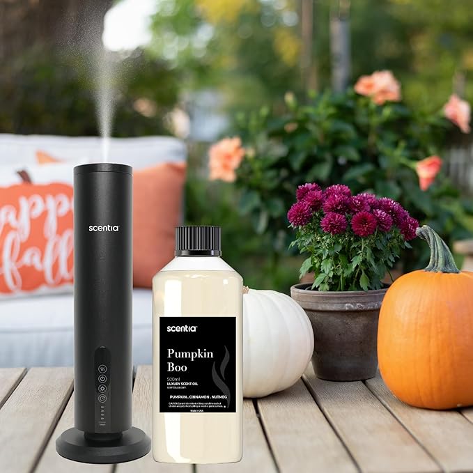 Pumpkin Boo Essential Oil – 500ml Premium Fall Fragrance Oil for Diffusers, Candles & DIY Crafts – Cozy Pumpkin Spice Scent for Home, Autumn Décor & Thanksgiving Gifts